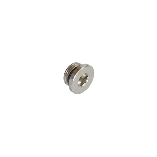 [00001502] Raccordo Tappo 3/8" BSPP con Oring