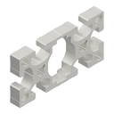 Profilo in Alluminio 45x90 C.10 Pesante PR045090P