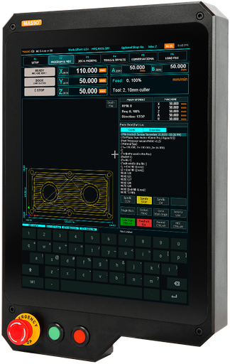 [00010073] Controllo Masso G3 Touch 5 Axis