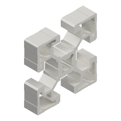 [00000305] Profilo in Alluminio 45x45 C.10 Leggero PR045045LP