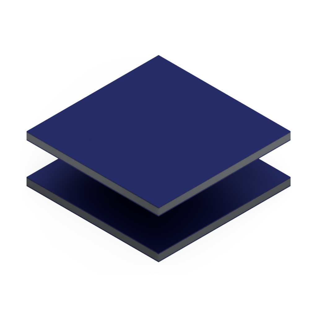 Lastra Dibond Blu/Blu 1500x3050x3