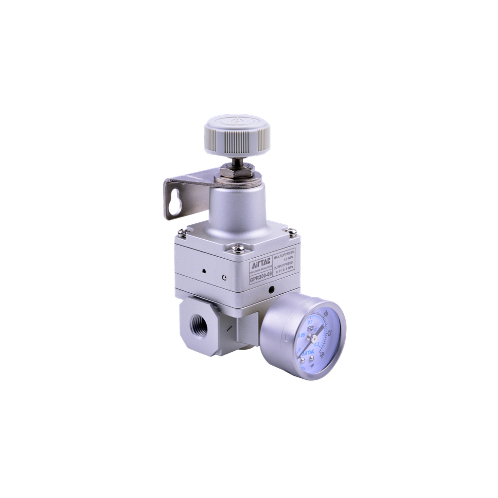 Regolatore di Precisione 1/4" 0-8 Bar GPR300-08-H-G