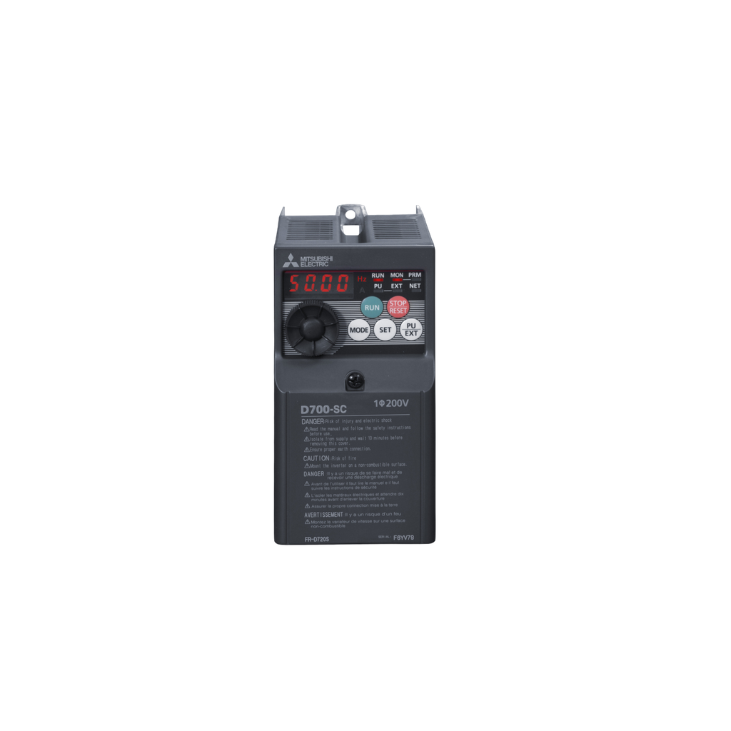 FR-D820S-K0.20-014-60  Vfd Inverter 0,2 kw 220 volt single phase 