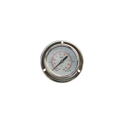 [00004978] Manometro D.63 0-600 1/4" Post. Flang. Inox + Glicerina